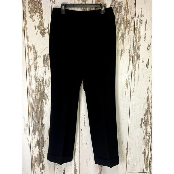 Calvin Klein Black Slacks Size 10 - Picture 2 of 4